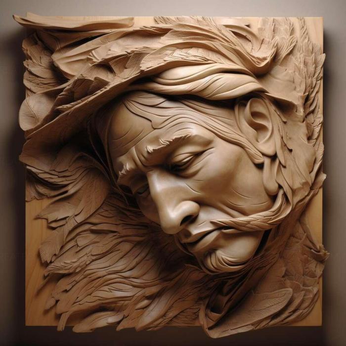 نموذج ثلاثي الأبعاد لآلة CNC 3D Art 